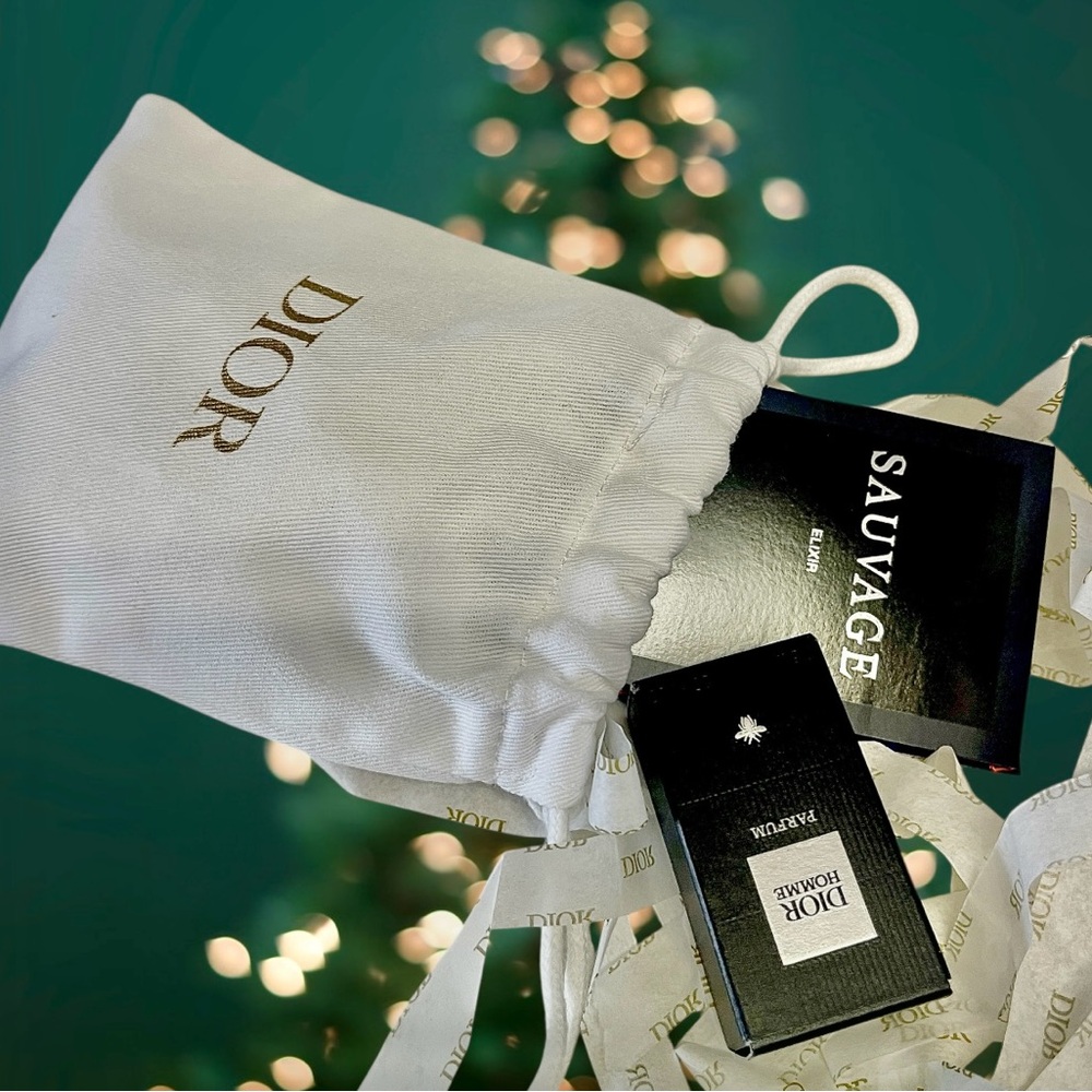Mens Dior Homme Parfum Tr Mini NIB/Sauvage Sam Sz & Dust Bag - Picture 2 of 15